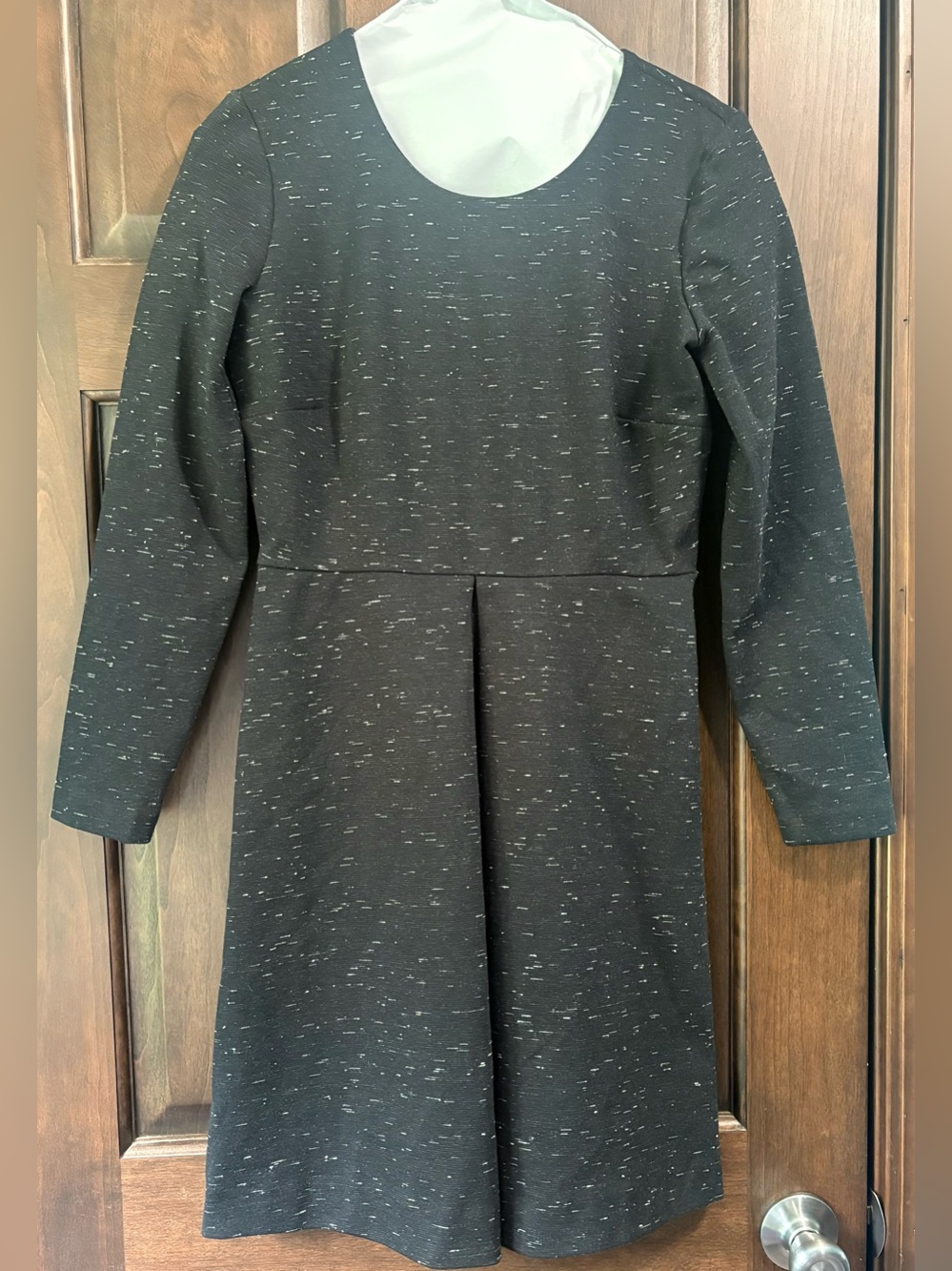 Madewell Black Speckled Dress